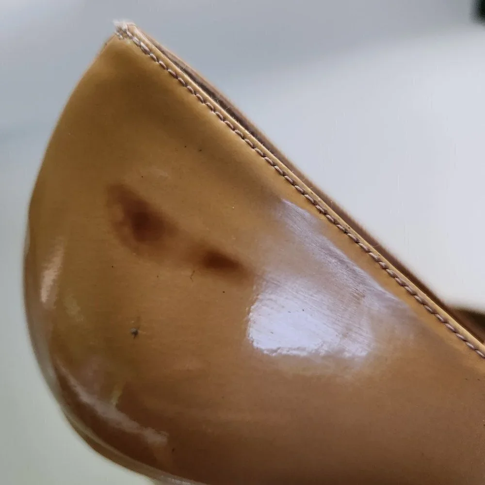 Stuart Weitzman Adobe Aniline Platswoon Pumps Size 10N
